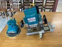 Makita schuurmachine en bovenfrees - afbeelding 1 van  8