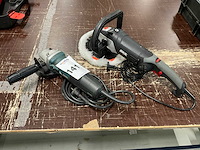 Makita, skil 9565 haakse slijpmachine en poetsmachine - afbeelding 1 van  8