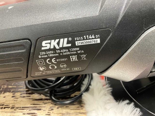 Makita, skil 9565 haakse slijpmachine en poetsmachine - afbeelding 5 van  5
