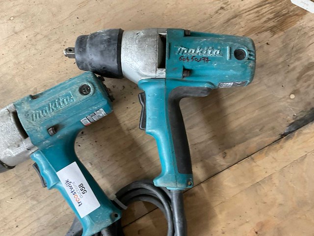 Makita slagmoersleutel (2x) - afbeelding 5 van  7