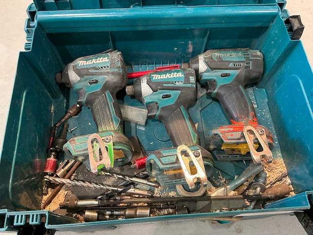 Makita slagschroevendraaier (3x) - afbeelding 4 van  5