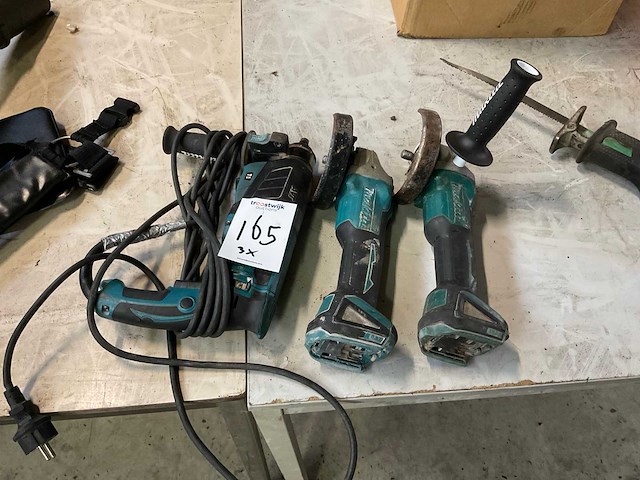 Makita slijp/boormachine overig accugereedschap (3x) - afbeelding 1 van  3