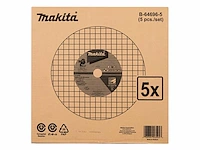 Makita slijpschijven 355x4.3x25.4mm bandenzaag 5 stuks