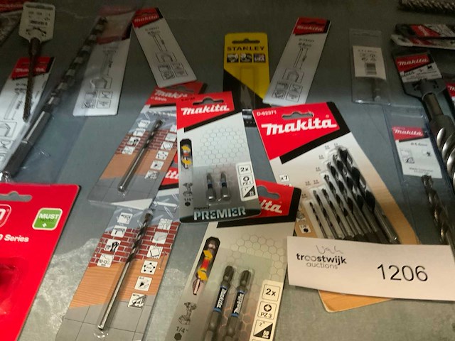 Makita, stanley partij boren en bits - afbeelding 4 van  7