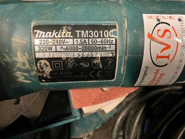 Makita tm3010c multitool - afbeelding 3 van  3