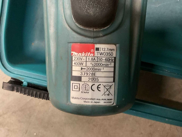 Makita tw0350 tacker - afbeelding 4 van  4