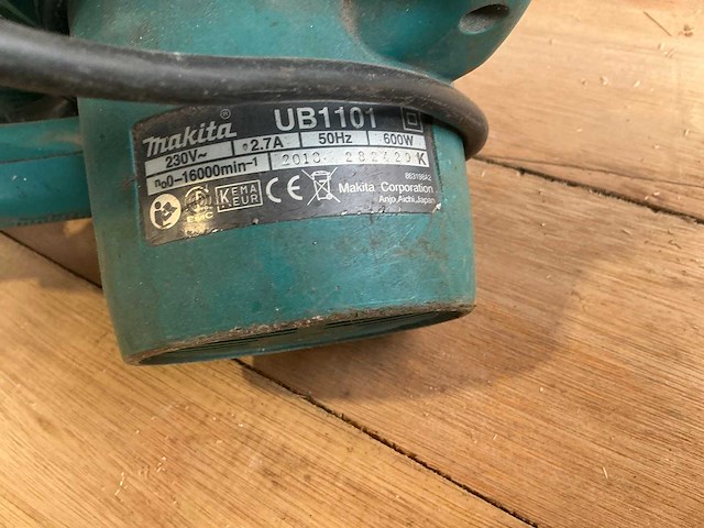 Makita ub1101 blower (2x) - afbeelding 3 van  4