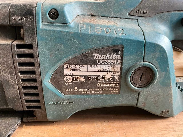Makita uc3551a kettingzaag - afbeelding 5 van  5