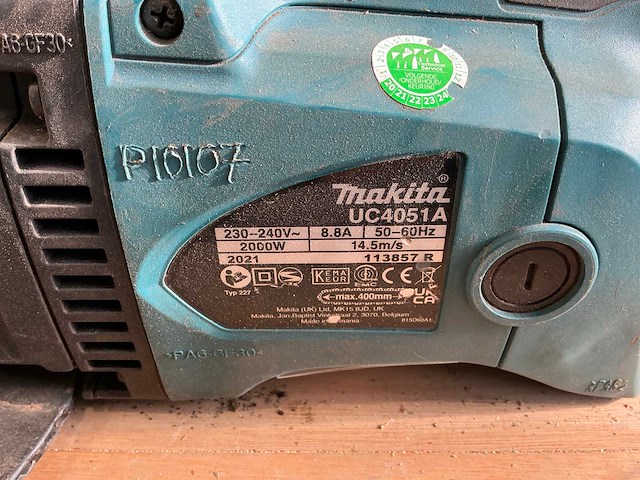 Makita uc4051a kettingzaag - afbeelding 5 van  6