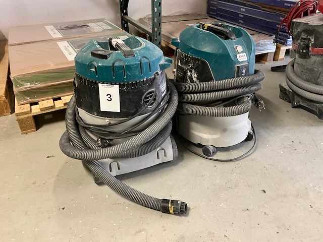 Makita vc2512l industriële stofzuiger (2x) - afbeelding 2 van  5