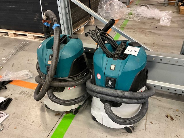 Makita vc2512l industriële stofzuiger (2x) - afbeelding 1 van  3