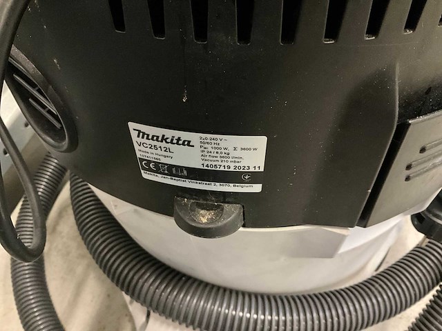 Makita vc2512l industriële stofzuiger (2x) - afbeelding 4 van  5