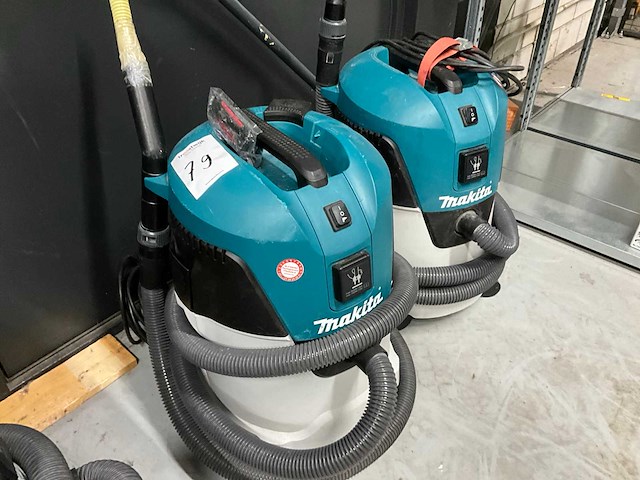 Makita vc2512l industriële stofzuiger (2x) - afbeelding 2 van  5