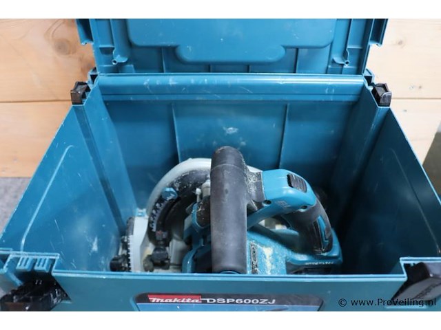 Makita verstekzaag dsp600zj, 36v incl. opbergkoffer - afbeelding 5 van  6