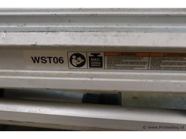 Makita verstekzaag onderstel wst06 - 125x25x27-85cm - afbeelding 6 van  11