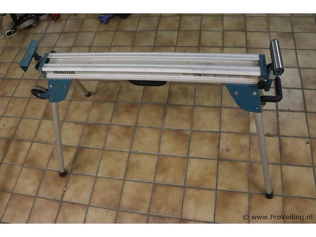 Makita verstekzaagstandaard wst06 - 125x25x27-85cm - afbeelding 2 van  12