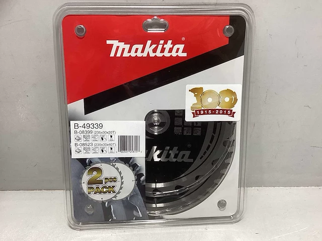 Makita zaagbladen 2 stuks (235x30x20t / 235x30x40t) - afbeelding 1 van  2