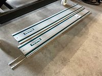 Makita zaagtafel geleiderail (2x) - afbeelding 1 van  2