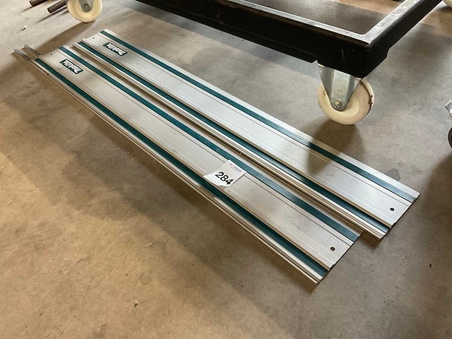 Makita zaagtafel geleiderail (2x) - afbeelding 2 van  2