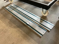 Makita zaagtafel geleiderail (2x) - afbeelding 2 van  2