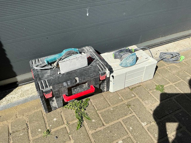 Makita/festool - bo3700/dts 400 req - handschuurmachine - afbeelding 6 van  12