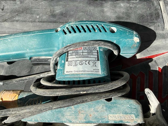 Makita/festool - bo3700/dts 400 req - handschuurmachine - afbeelding 9 van  12