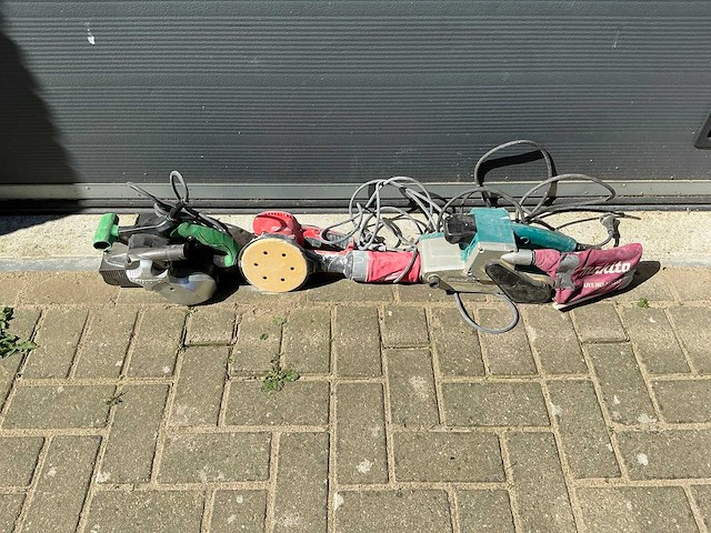 Makita/hikoki/milwaukee - 9404/sb 8v2/ ros 150 e-2 - schuurmachine - afbeelding 5 van  9