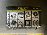 Makita/kinzo afkortcirkelzaagmachine (2x) - afbeelding 4 van  4