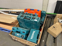 Makita/klauke gereedschapskoffer (leeg) (10x) - afbeelding 1 van  3