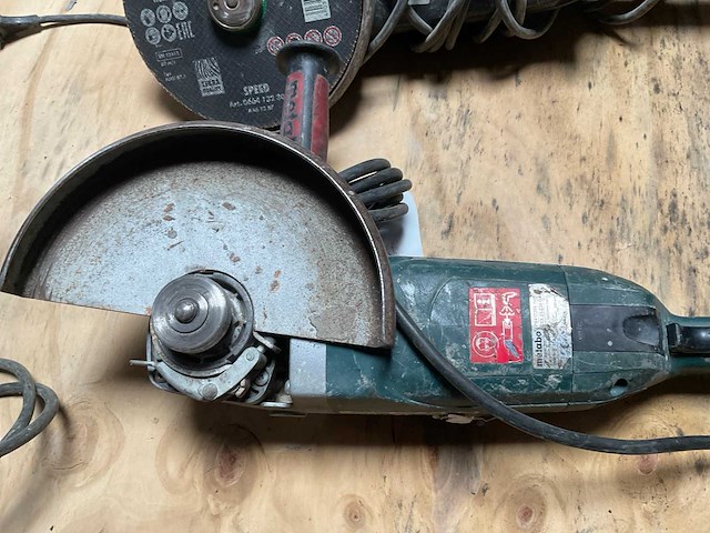 Makita/metabo haakse slijpmachine (2x) - afbeelding 3 van  6