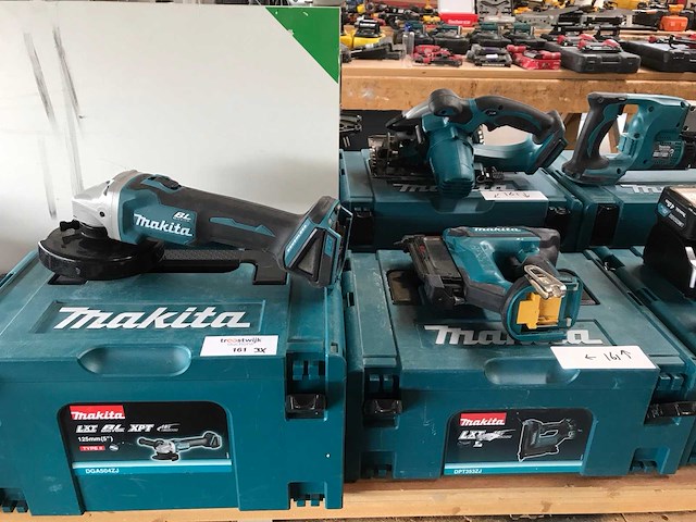 Makitta accu gereedschap (3x) - afbeelding 1 van  7