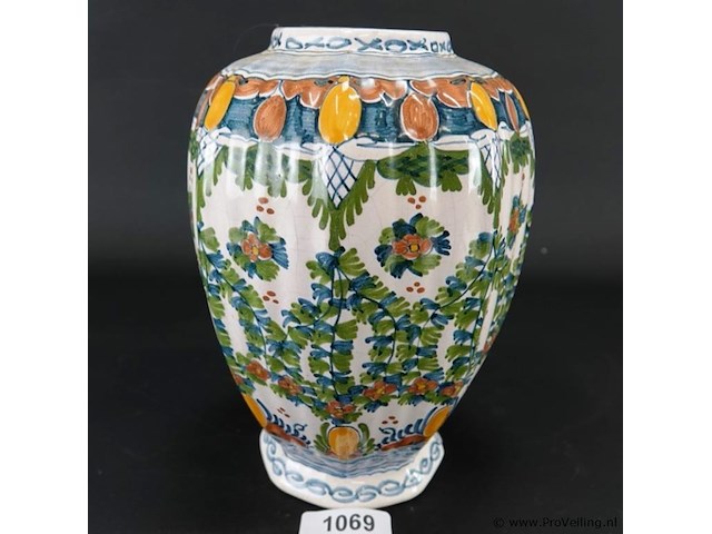 Makkum vaas - afbeelding 1 van  5