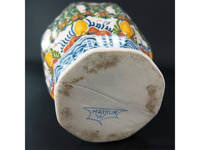 Makkum vaas - afbeelding 5 van  5