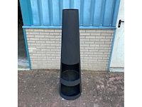 Malaga - tuinhaard xl rond zwart 42x145cm - afbeelding 6 van  6