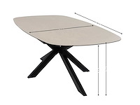 Malaga - tuintafel(240x115cm) - afbeelding 1 van  4