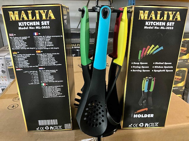 Maliya 6-delige set keukengerei (16x) - afbeelding 3 van  3