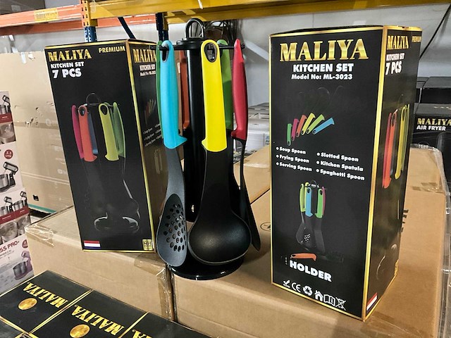 Maliya 6-delige set keukengerei (29x) - afbeelding 1 van  2