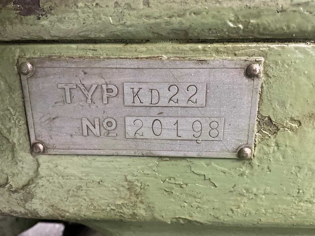 Malma-vibro kd22 schaafmachine/sterke arm - afbeelding 7 van  7