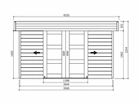 Malmo tuinhuis - afbeelding 2 van  3