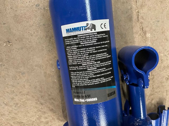 Mammuth bj05h bottle jack - afbeelding 2 van  3