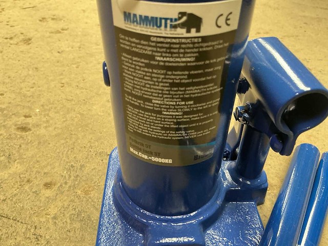 Mammuth bj05h hydraulic bottle jack - afbeelding 4 van  4