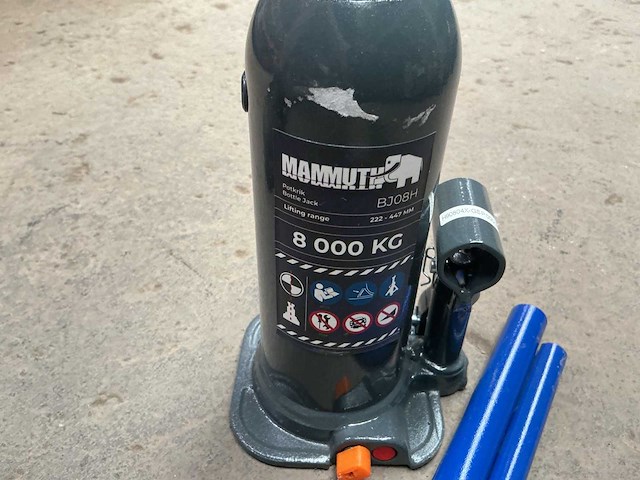 Mammuth bj08h hydraulic bottle jack - afbeelding 4 van  4