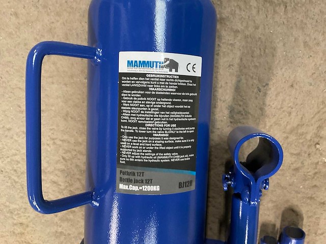 Mammuth bj12h bottle jack - afbeelding 1 van  3