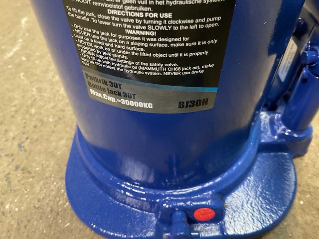 Mammuth bj30h hydraulic bottle jack - afbeelding 3 van  3