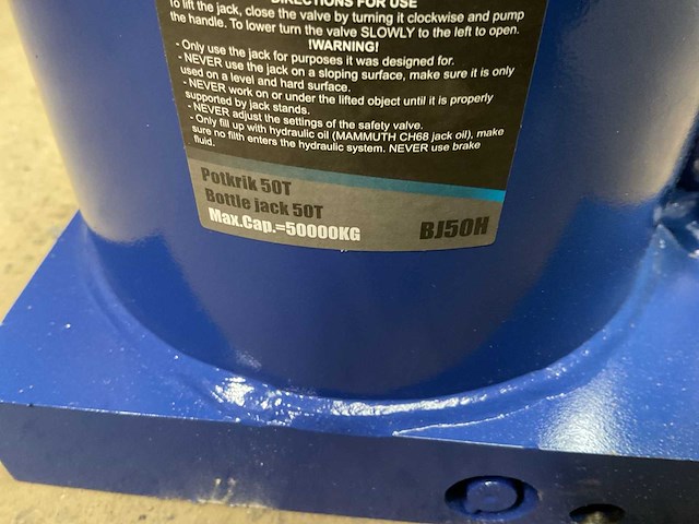 Mammuth bj50h hydraulic bottle jack - afbeelding 3 van  5