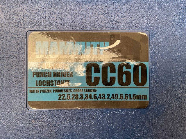 Mammuth cc60 ponstang - afbeelding 5 van  5