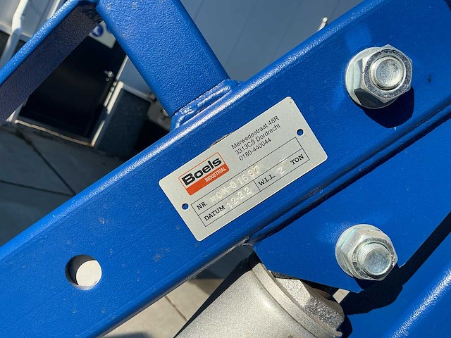 Mammuth ce2t hydraulische verrijdbare werkplaatskraan - afbeelding 2 van  12