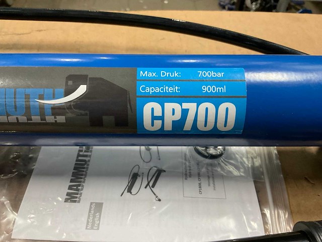 Mammuth cp700 hydraulische handpomp - afbeelding 2 van  3