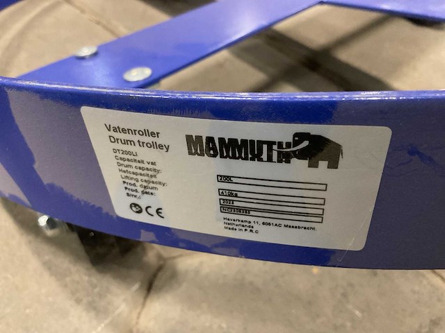 Mammuth dt200li vatenroller - afbeelding 1 van  4
