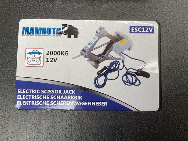 Mammuth esc12v elektrische garagekrik - afbeelding 6 van  6